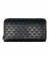 EMPORIO ARMANI（エンポリオアルマーニ）の古着「ラウンドジップウォレット」｜ブラック