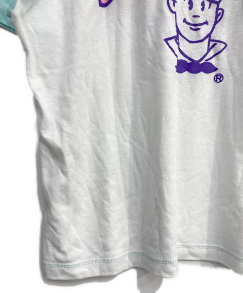 sailors（セイラーズ）SAILORS (セイラーズ) プリントTシャツ ホワイト×ブルー サイズ:-の古着・服飾アイテム