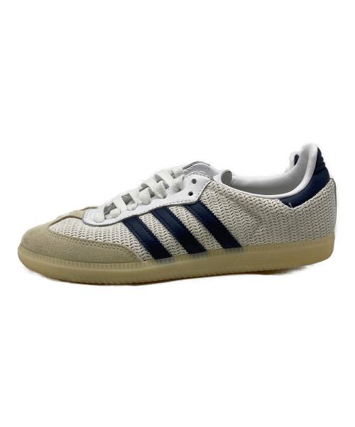 adidas（アディダス）adidas (アディダス) SAMBA OG ホワイト×ネイビー サイズ:JP24.5CMの古着・服飾アイテム