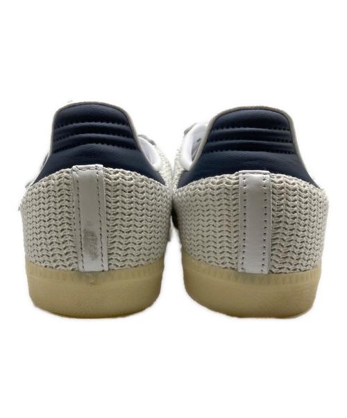 adidas（アディダス）adidas (アディダス) SAMBA OG ホワイト×ネイビー サイズ:JP24.5CMの古着・服飾アイテム
