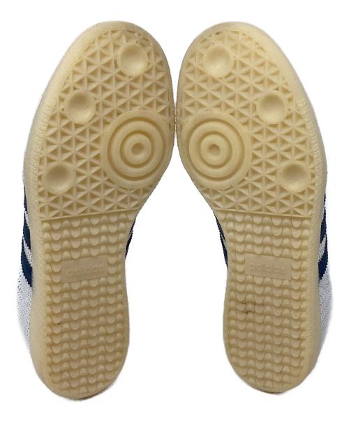 adidas（アディダス）adidas (アディダス) SAMBA OG ホワイト×ネイビー サイズ:JP24.5CMの古着・服飾アイテム