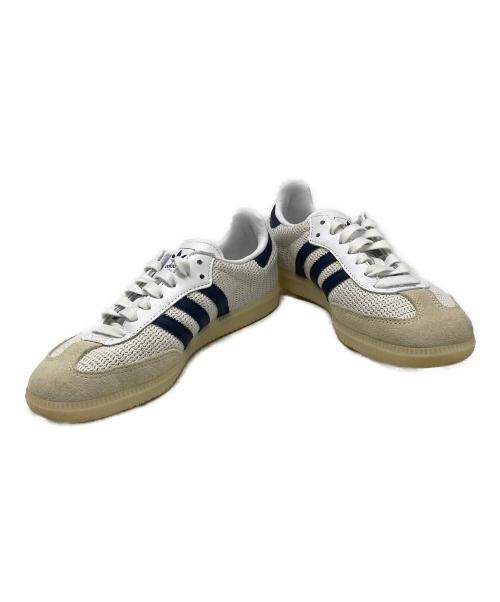 adidas（アディダス）adidas (アディダス) SAMBA OG ホワイト×ネイビー サイズ:JP24.5CMの古着・服飾アイテム