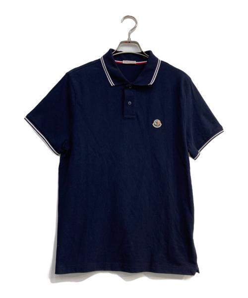 MONCLER（モンクレール）MONCLER (モンクレール) MAGLIA POLO ネイビー サイズ:Mの古着・服飾アイテム