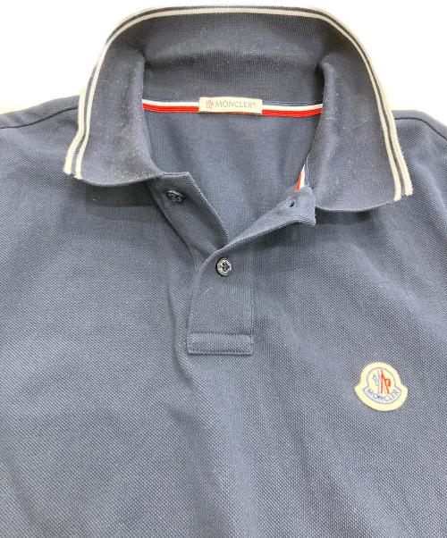 MONCLER（モンクレール）MONCLER (モンクレール) MAGLIA POLO ネイビー サイズ:Mの古着・服飾アイテム