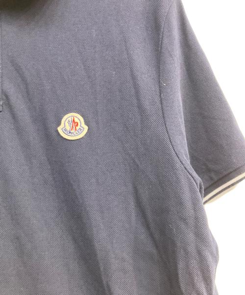 MONCLER（モンクレール）MONCLER (モンクレール) MAGLIA POLO ネイビー サイズ:Mの古着・服飾アイテム