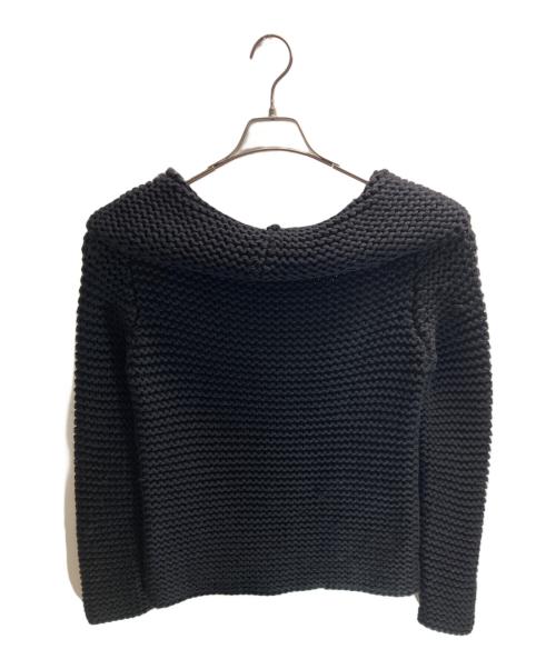 GUCCI（グッチ）GUCCI (グッチ) オフタートルローゲージニット ブラック サイズ:Ⅿの古着・服飾アイテム