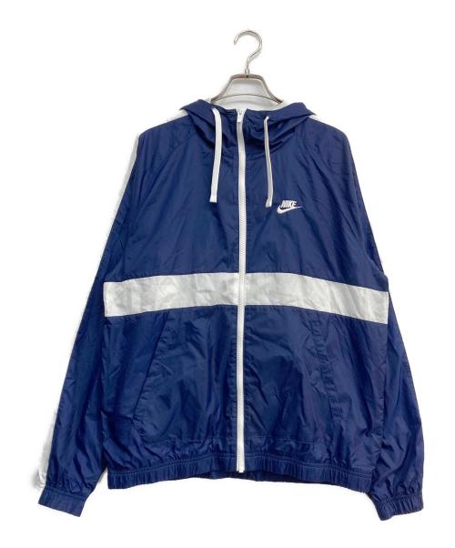 NIKE（ナイキ）NIKE (ナイキ) トラック スーツ ウーブン フーディセットアップ ネイビー サイズ:Mの古着・服飾アイテム