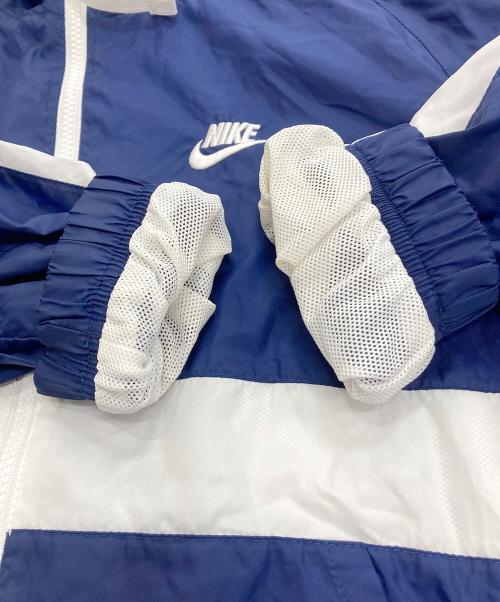 NIKE（ナイキ）NIKE (ナイキ) トラック スーツ ウーブン フーディセットアップ ネイビー サイズ:Mの古着・服飾アイテム