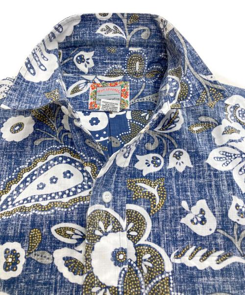 reyn spooner（レイン スプナー）reyn spooner (レイン スプナー) アロハシャツ ネイビー サイズ:Sの古着・服飾アイテム