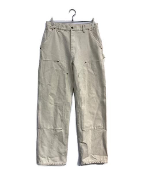 BACKERS（バッカーズ）Backers (バッカーズ) ダブルニーペインターパンツ アイボリー サイズ:81cm (W32)の古着・服飾アイテム