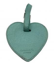 TIFFANY & Co.（ティファニー）の古着「ハートラゲージタグ/バッグチャーム」｜ブルー