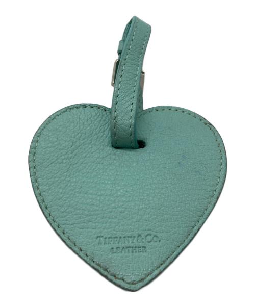 TIFFANY & Co.（ティファニー）Tiffany & Co. (ティファニー) ハートラゲージタグ/バッグチャーム ブルーの古着・服飾アイテム