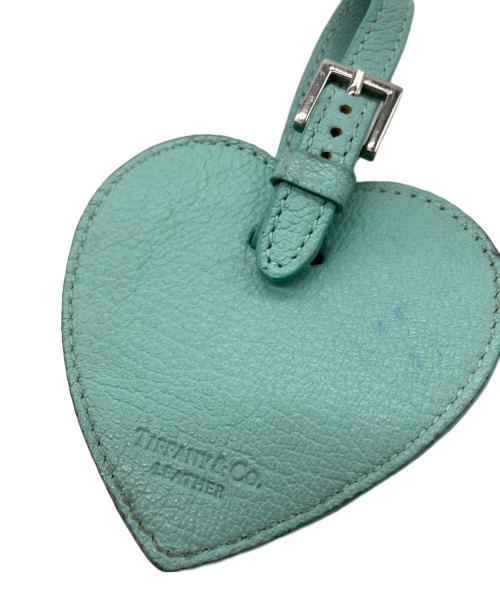 TIFFANY & Co.（ティファニー）Tiffany & Co. (ティファニー) ハートラゲージタグ/バッグチャーム ブルーの古着・服飾アイテム