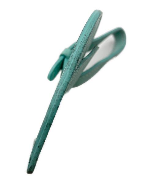 TIFFANY & Co.（ティファニー）Tiffany & Co. (ティファニー) ハートラゲージタグ/バッグチャーム ブルーの古着・服飾アイテム