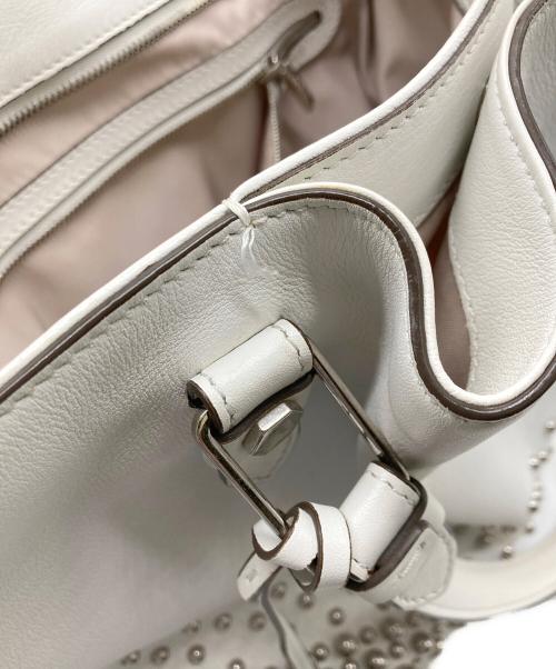 TOD'S（トッズ）TOD'S (トッズ) スタッズフラワートートバッグの古着・服飾アイテム