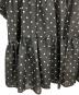 中古・古着 UNITED ARROWS (ユナイテッドアローズ) ティアード ドット ６SL ブラウスチュニック ブラック サイズ:Free：4000円