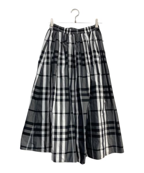 UNITED ARROWS（ユナイテッドアローズ）UNITED ARROWS (ユナイテッドアローズ) P チェック タフタ スカート ブラック サイズ:36の古着・服飾アイテム