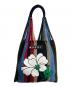 MARNI（マルニ）の古着「フラワーハンモックバッグ」｜ネイビー