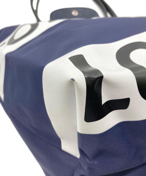 LONGCHAMP（ロンシャン）LONGCHAMP (ロンシャン) プリアージュトートバッグ ネイビーの古着・服飾アイテム