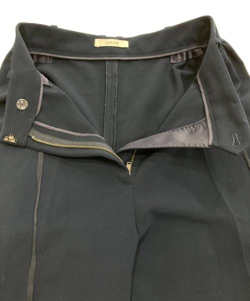 ADEAM（アディアム）ADEAM (アディアム) ワイドパンツ ネイビー サイズ:SIZE０の古着・服飾アイテム