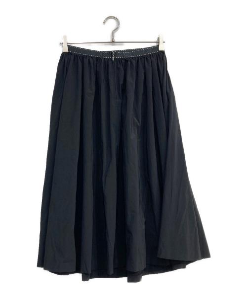 FOXEY NEWYORK（フォクシーニューヨーク）FOXEY NEWYORK (フォクシーニューヨーク) フレアステッチスカート ブラック サイズ:SIZE 40の古着・服飾アイテム