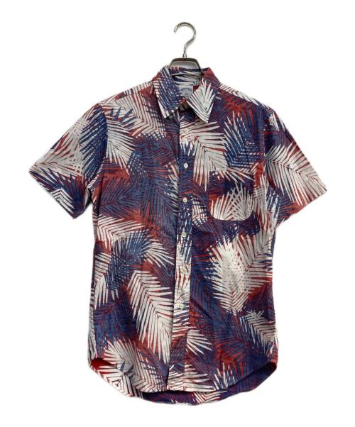 BROOKS BROTHERS（ブルックスブラザーズ）BROOKS BROTHERS (ブルックスブラザーズ) アロハシャツ ネイビー×レッド サイズ:Sの古着・服飾アイテム