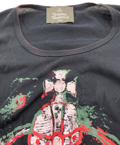 Vivienne Westwood man（ヴィヴィアン ウェストウッド マン）Vivienne Westwood man (ヴィヴィアン ウェストウッド マン) 半袖Tシャツ ブラック サイズ:Freeの古着・服飾アイテム