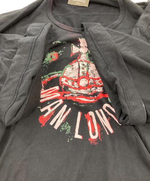 Vivienne Westwood man（ヴィヴィアン ウェストウッド マン）Vivienne Westwood man (ヴィヴィアン ウェストウッド マン) 半袖Tシャツ ブラック サイズ:Freeの古着・服飾アイテム