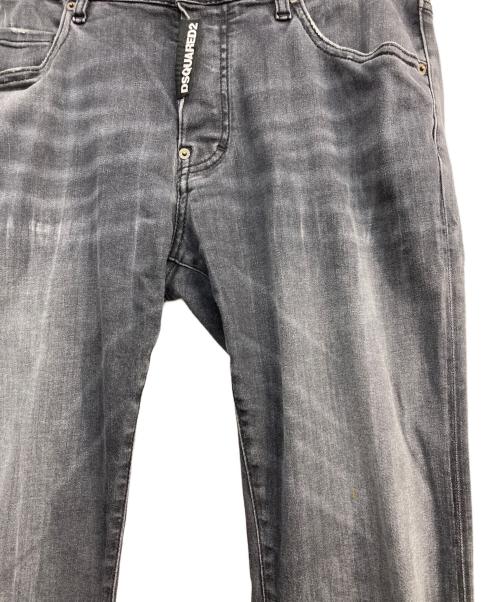 DSQUARED2（ディースクエアード）DSQUARED2 (ディースクエアード) Skaterデニムパンツ グレー サイズ:50の古着・服飾アイテム