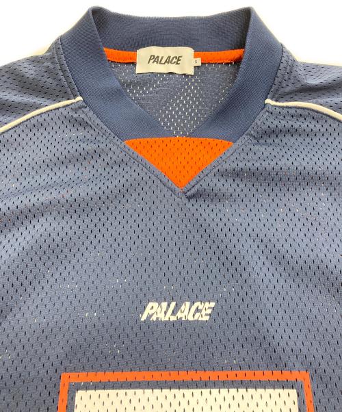 PALACE（パレス）PALACE (パレス) MESH FOOTBALL TOP ネイビー サイズ:Sの古着・服飾アイテム