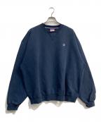 Championチャンピオン）の古着「クルーネックスウェット」｜ネイビー