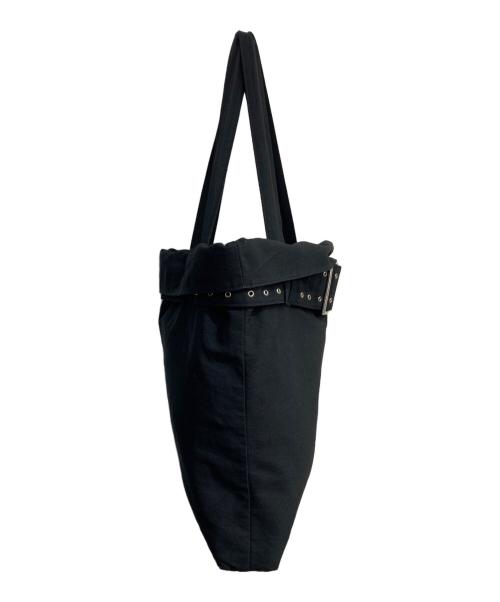 LIMI feu（リミフゥ）LIMI feu (リミフゥ) Belt Design Large Tote Bag ブラックの古着・服飾アイテム