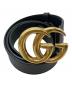 GUCCI（グッチ）の古着「ダブルGベルト」｜ブラック