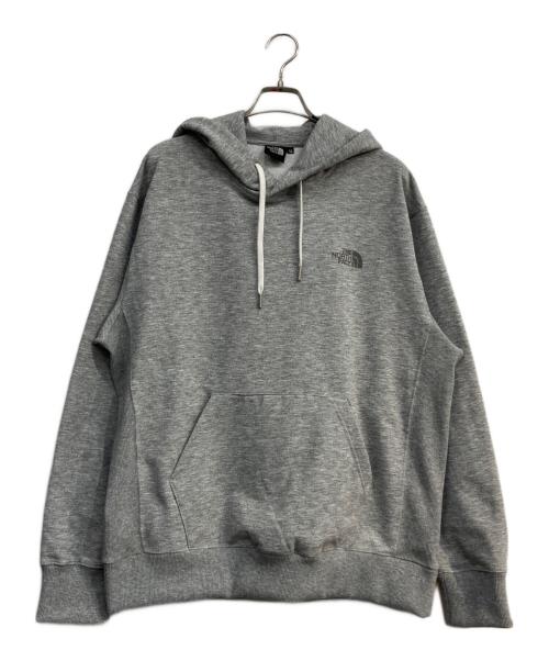 THE NORTH FACE（ザ ノース フェイス）THE NORTH FACE (ザ ノース フェイス) Back Square Logo Hoodie グレー サイズ:XLの古着・服飾アイテム