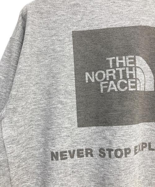 THE NORTH FACE（ザ ノース フェイス）THE NORTH FACE (ザ ノース フェイス) Back Square Logo Hoodie グレー サイズ:XLの古着・服飾アイテム