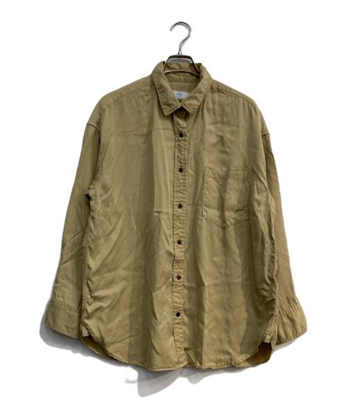 SLOBE IENA（スローブ イエナ）SLOBE IENA (スローブ イエナ) 製品染めシャツ ベージュ サイズ:Freeの古着・服飾アイテム