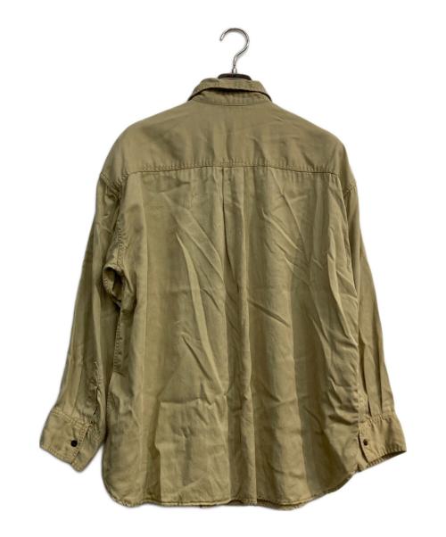 SLOBE IENA（スローブ イエナ）SLOBE IENA (スローブ イエナ) 製品染めシャツ ベージュ サイズ:Freeの古着・服飾アイテム
