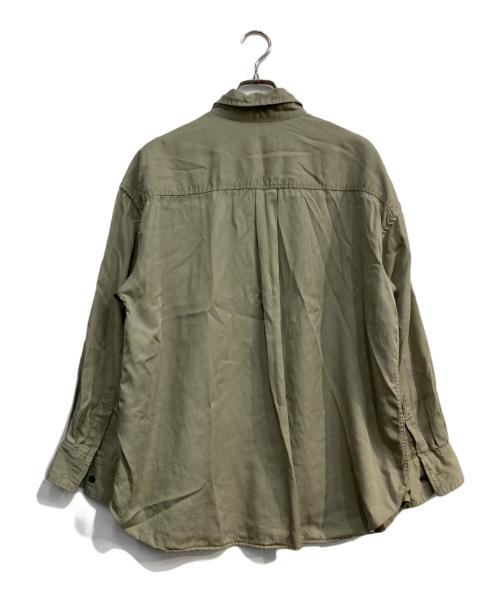 SLOBE IENA（スローブ イエナ）SLOBE IENA (スローブ イエナ) 製品染めシャツ グリーン サイズ:Freeの古着・服飾アイテム