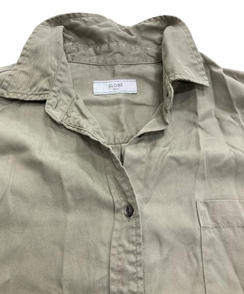 SLOBE IENA（スローブ イエナ）SLOBE IENA (スローブ イエナ) 製品染めシャツ グリーン サイズ:Freeの古着・服飾アイテム
