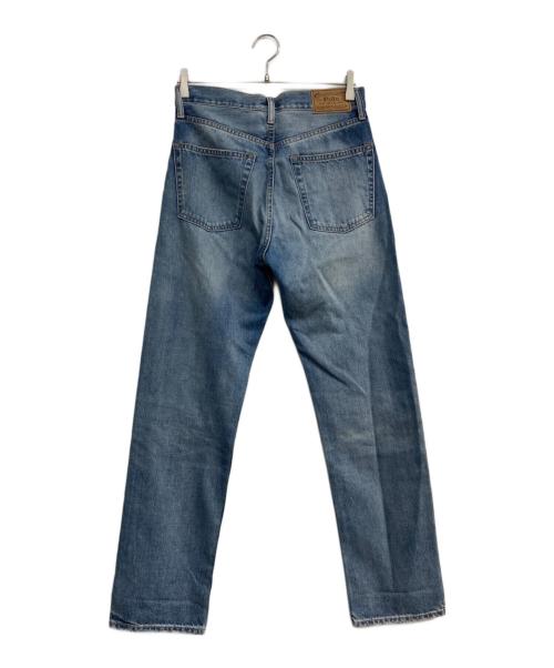 POLO RALPH LAUREN（ポロ・ラルフローレン）POLO RALPH LAUREN (ポロ・ラルフローレン) パッチワークダメージデニムパンツ ブルー サイズ:26の古着・服飾アイテム