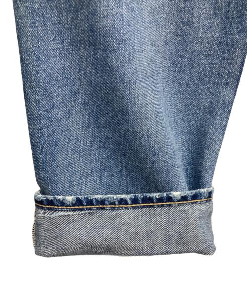 POLO RALPH LAUREN（ポロ・ラルフローレン）POLO RALPH LAUREN (ポロ・ラルフローレン) パッチワークダメージデニムパンツ ブルー サイズ:26の古着・服飾アイテム