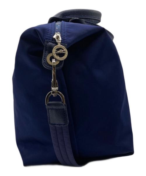 LONGCHAMP（ロンシャン）LONGCHAMP (ロンシャン) ルプリアージュ 2WAYバッグ ブルーの古着・服飾アイテム