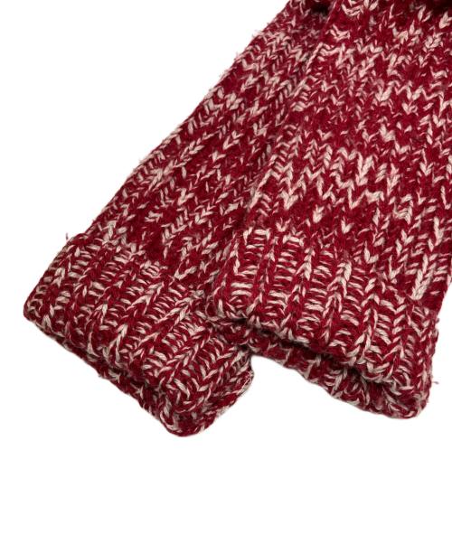 DOLCE & GABBANA（ドルチェ＆ガッバーナ）DOLCE & GABBANA (ドルチェ＆ガッバーナ) ミックスカラーニットカーディガン レッド サイズ:44の古着・服飾アイテム