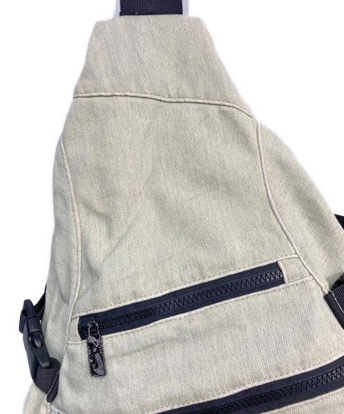 YARDSALE（ヤードセール）YARDSALE (ヤードセール) Denim Sling Backpack ベージュの古着・服飾アイテム