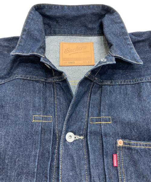 BACKERS（バッカーズ）Backers (バッカーズ) 1stタイプ デニムジャケット インディゴ サイズ:SIZE 40の古着・服飾アイテム