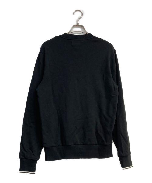 FRED PERRY（フレッドペリー）FRED PERRY (フレッドペリー) Crew Neck Sweatshirt ブラック サイズ:Sの古着・服飾アイテム