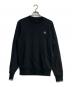 FRED PERRY（フレッドペリー）の古着「Crew Neck Sweatshirt」｜ブラック