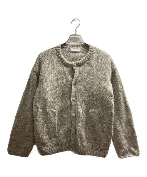 KAGURE（カグレ）KAGURE (カグレ) ペルーニットカーディガン ベージュ サイズ:Mの古着・服飾アイテム
