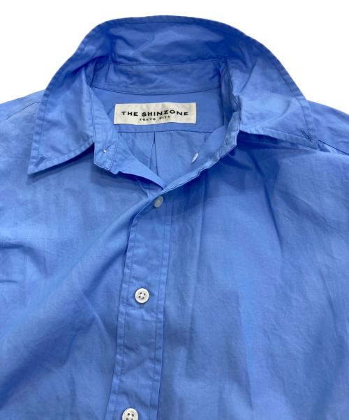 THE SHINZONE（ザ シンゾーン）THE SHINZONE (ザ シンゾーン) DADDY SHIRT ブルー サイズ:RSの古着・服飾アイテム