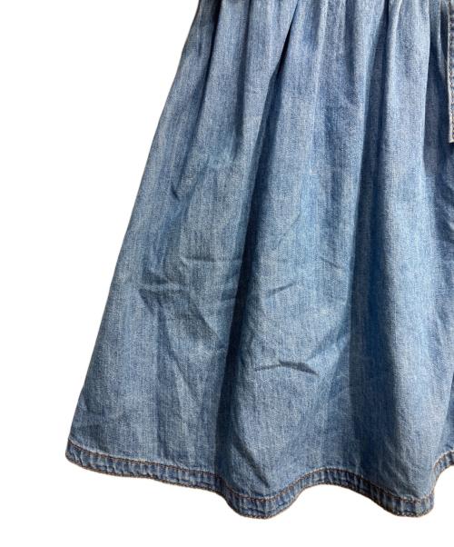 BURBERRY BLUE LABEL（バーバリー ブルー レーベル）BURBERRY BLUE LABEL (バーバリー ブルー レーベル) デニムシャツワンピース インディゴ サイズ:38の古着・服飾アイテム